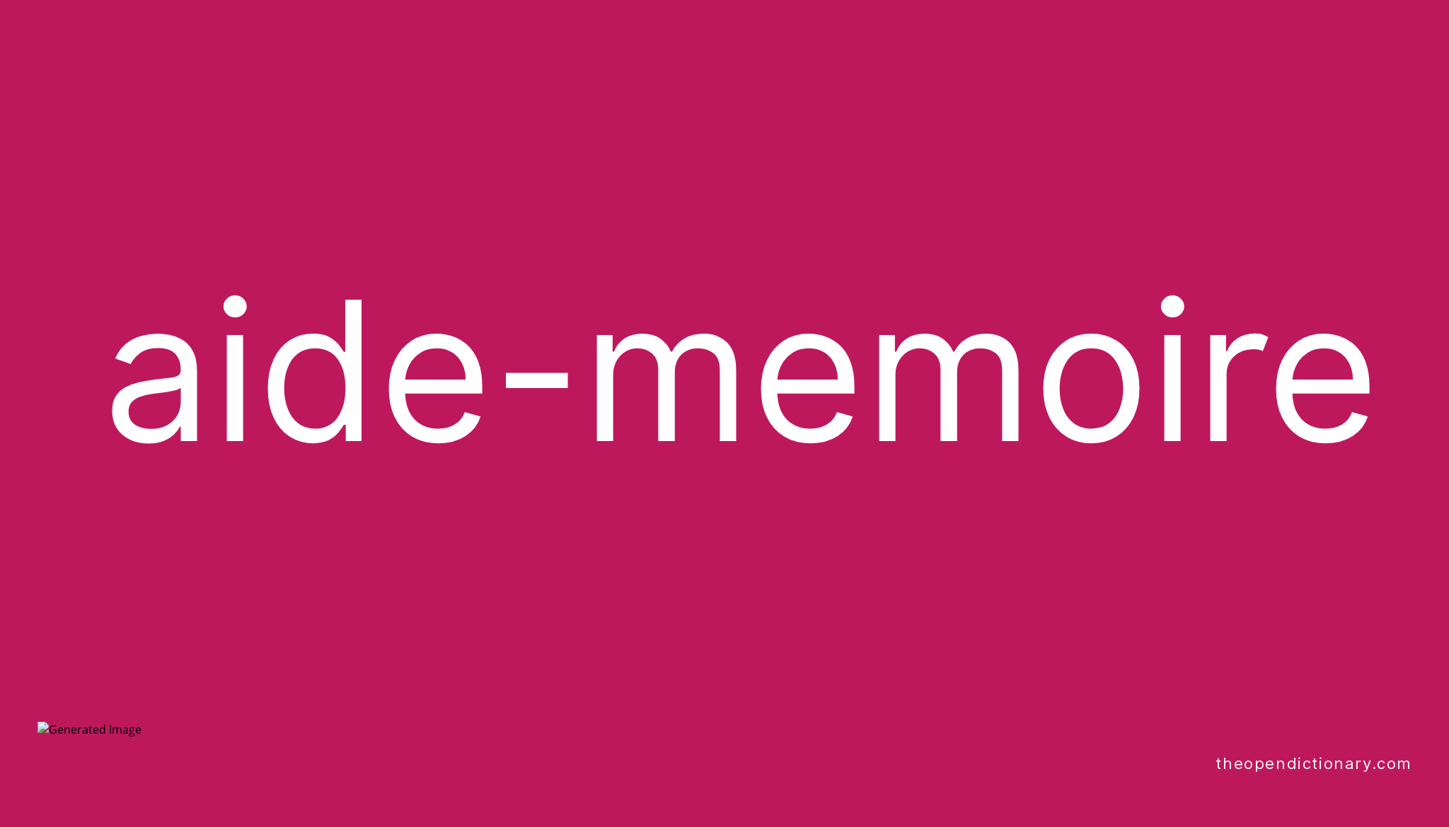 aide-memoire-meaning-of-aide-memoire-definition-of-aide-memoire