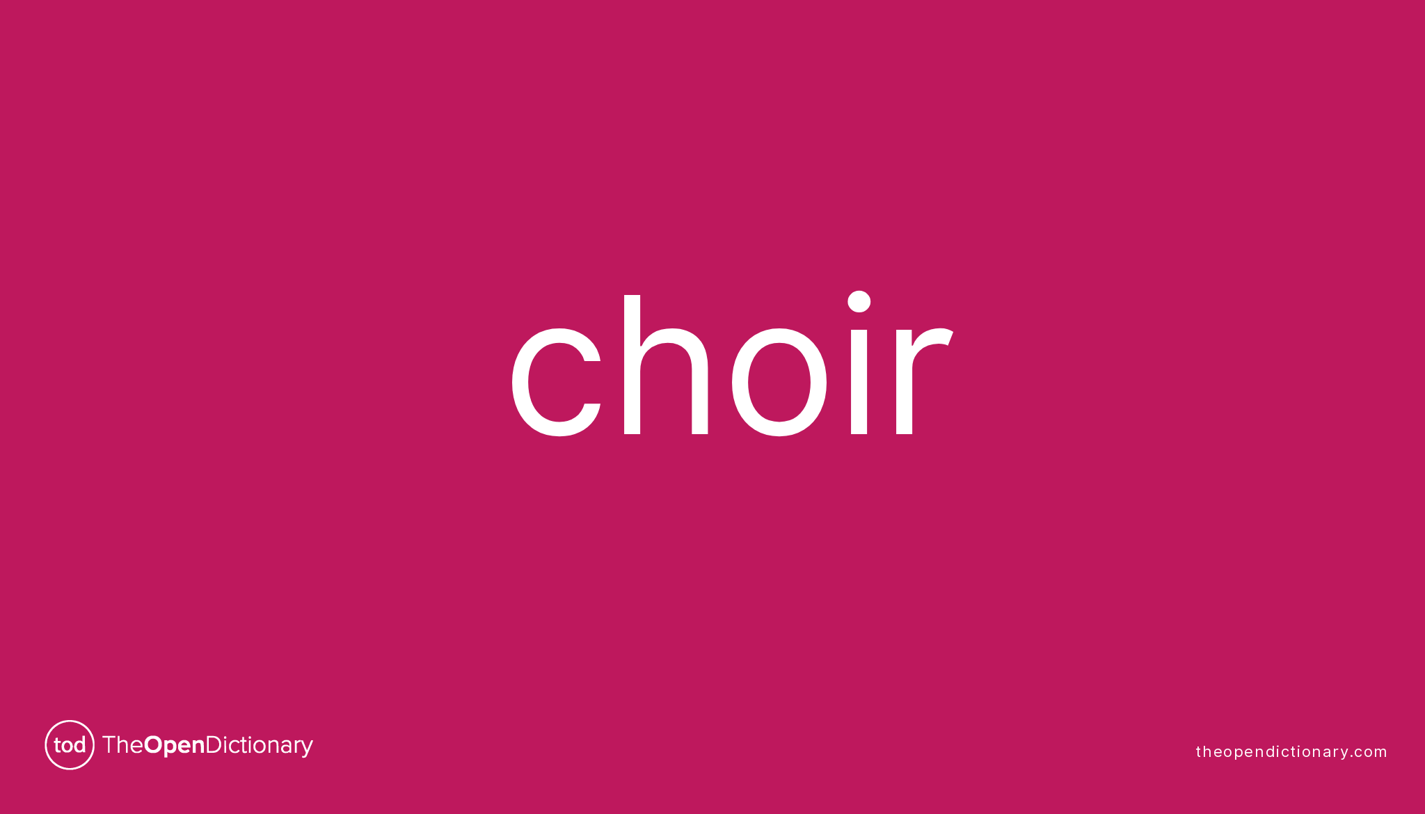 Choir 
