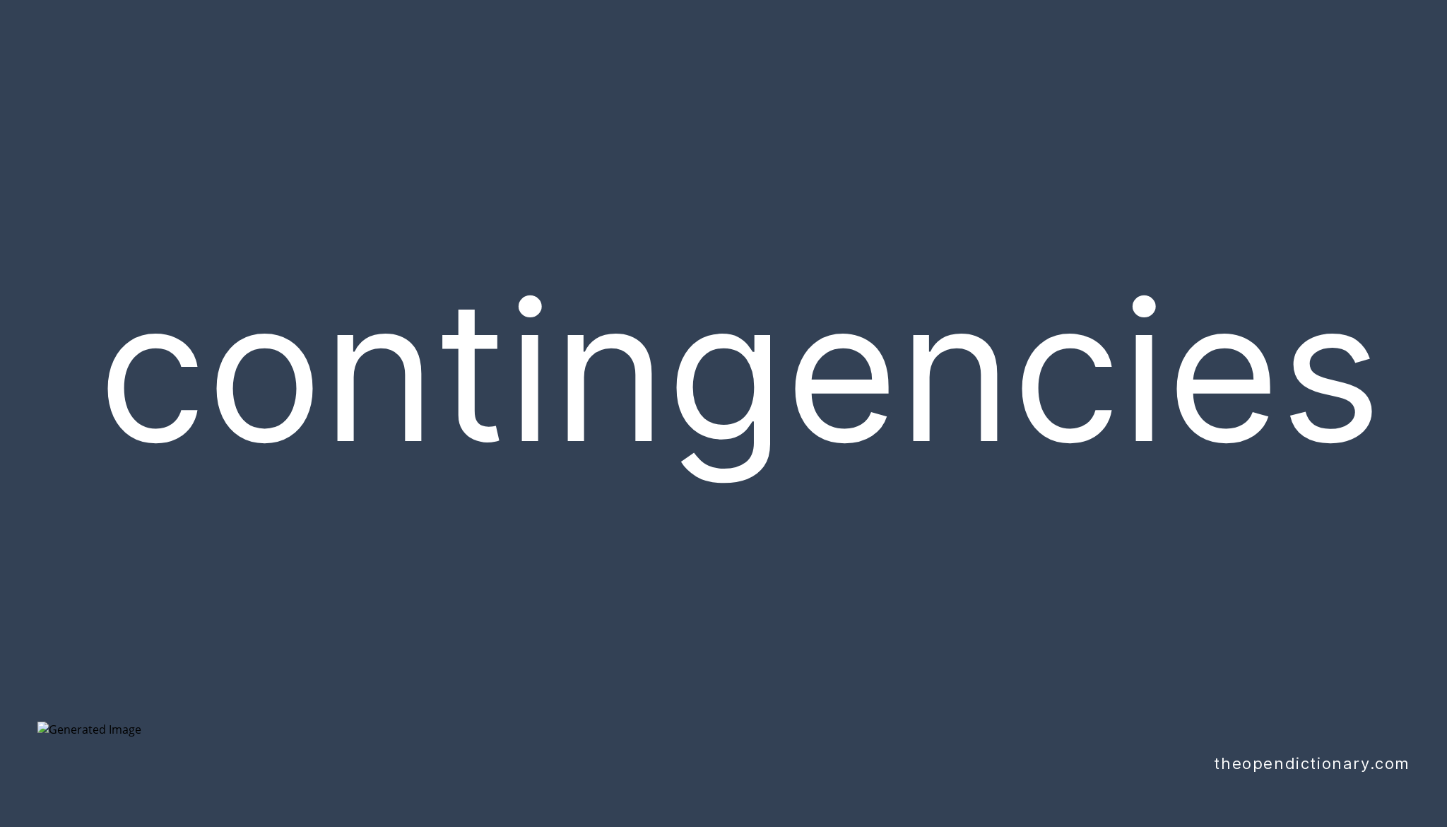 contingencies-meaning-of-contingencies-definition-of-contingencies