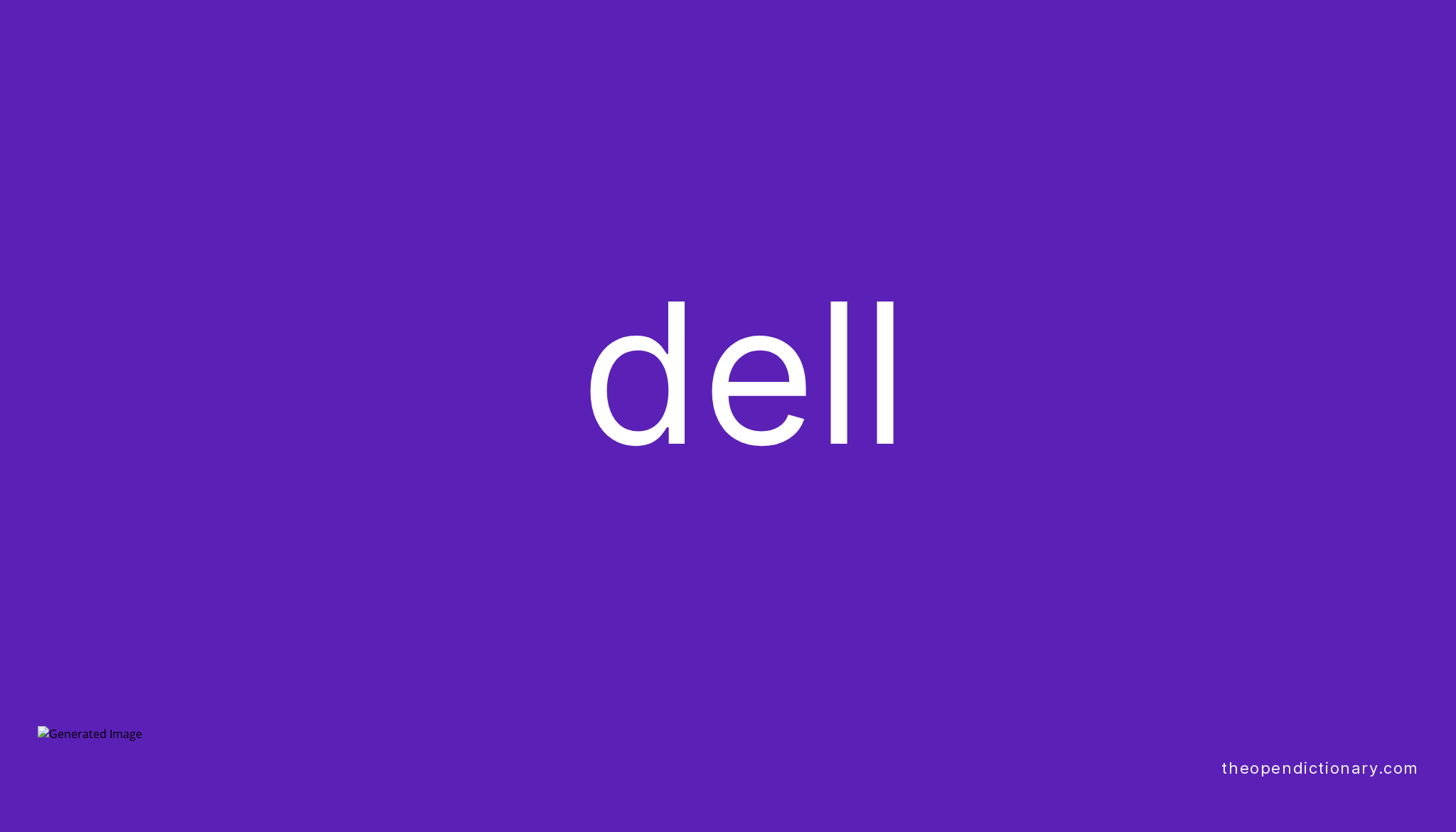 dell-meaning-of-dell-definition-of-dell-example-of-dell