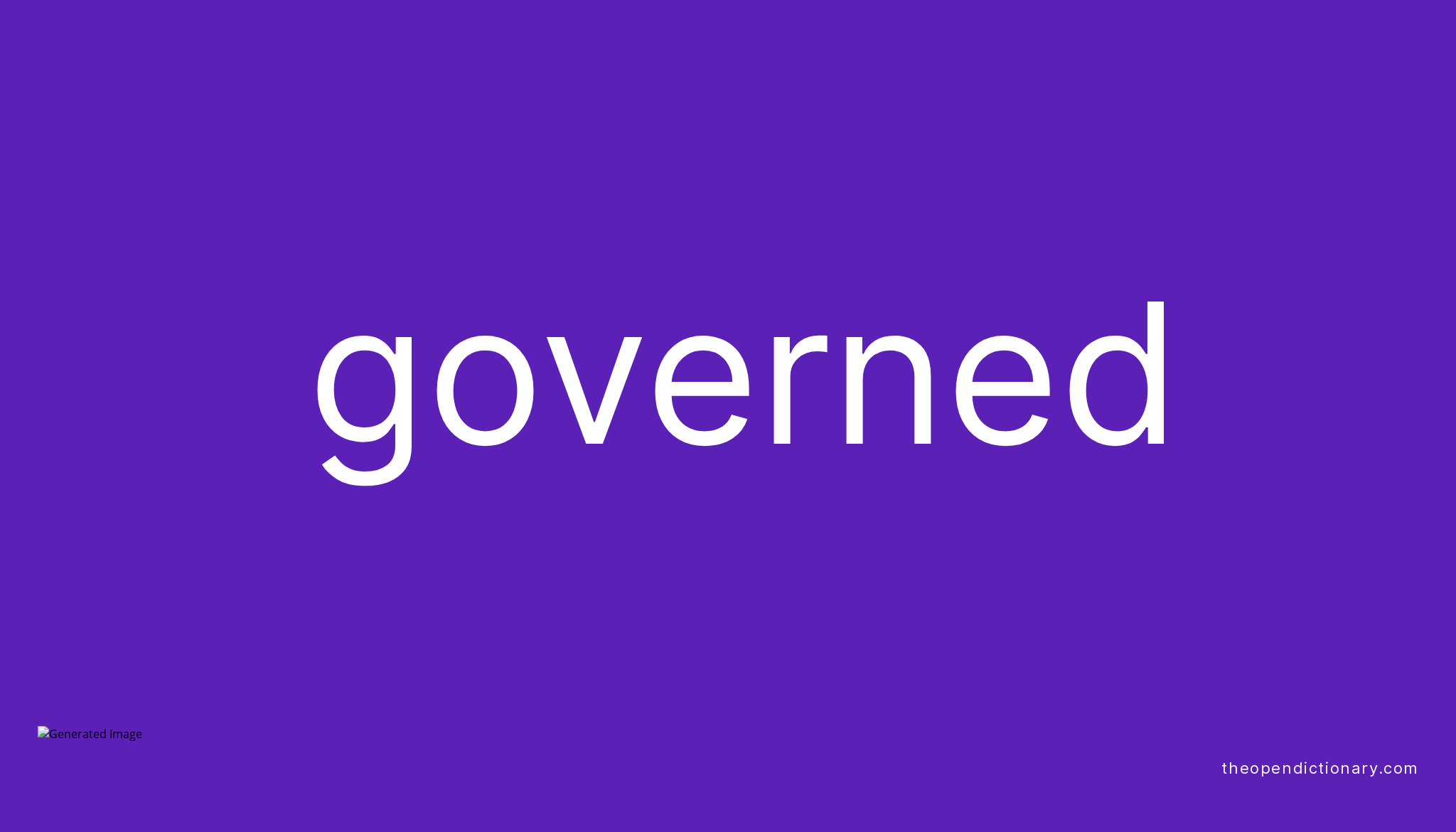 governed-meaning-of-governed-definition-of-governed-example-of