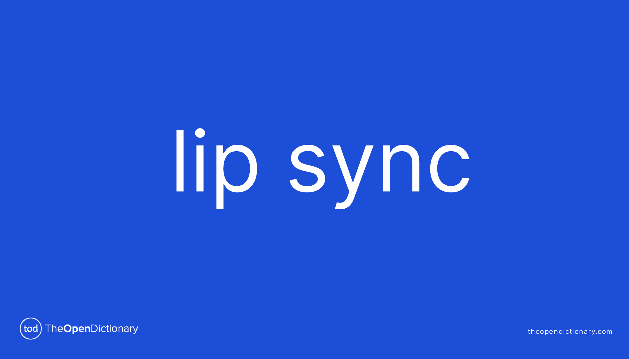 sync definition