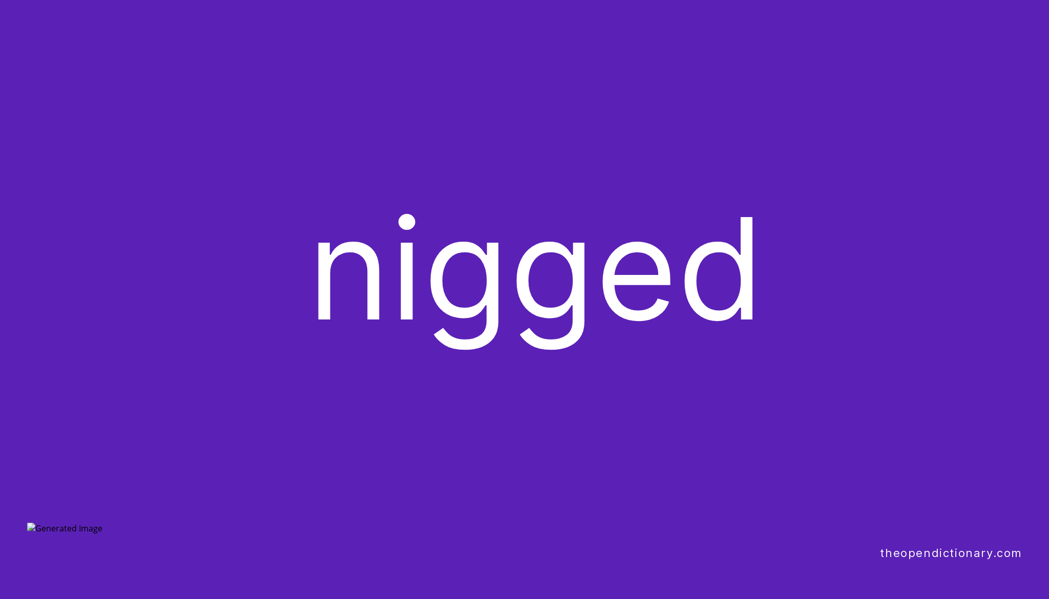 Nigged