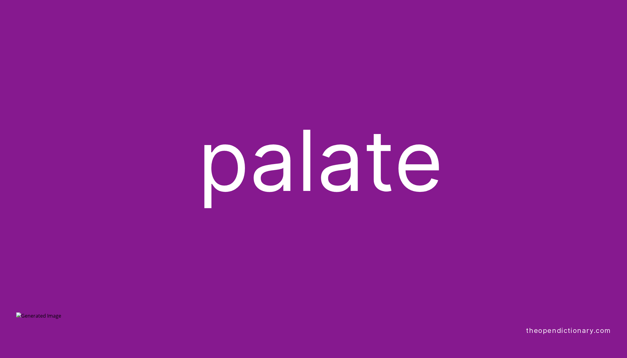 5 letter word using palate