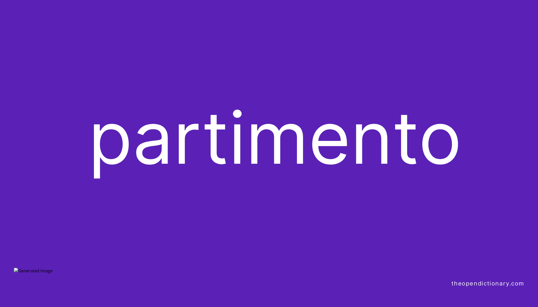 Partimento Meaning of Partimento Definition of Partimento Example