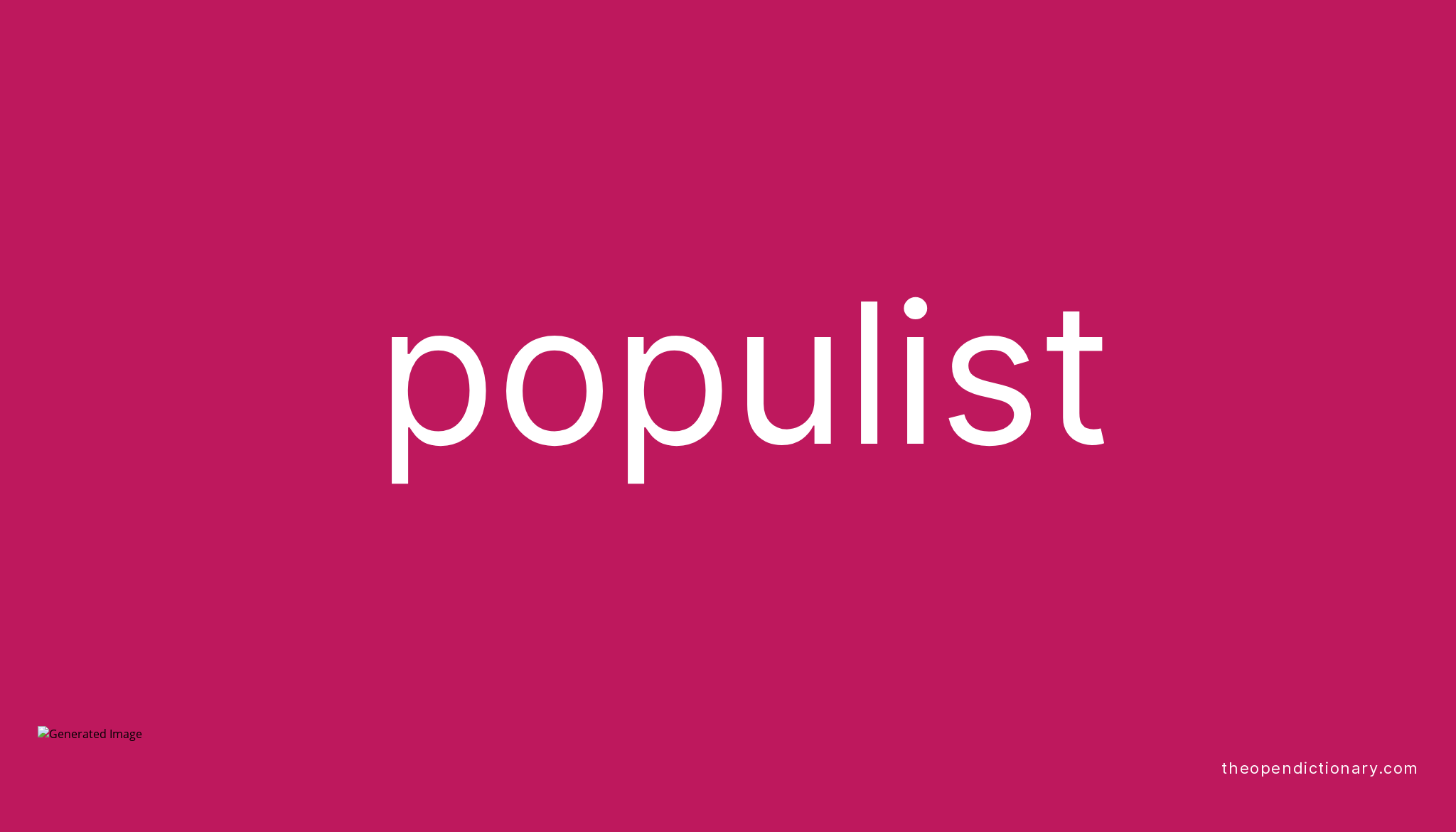 populist-meaning-of-populist-definition-of-populist-example-of