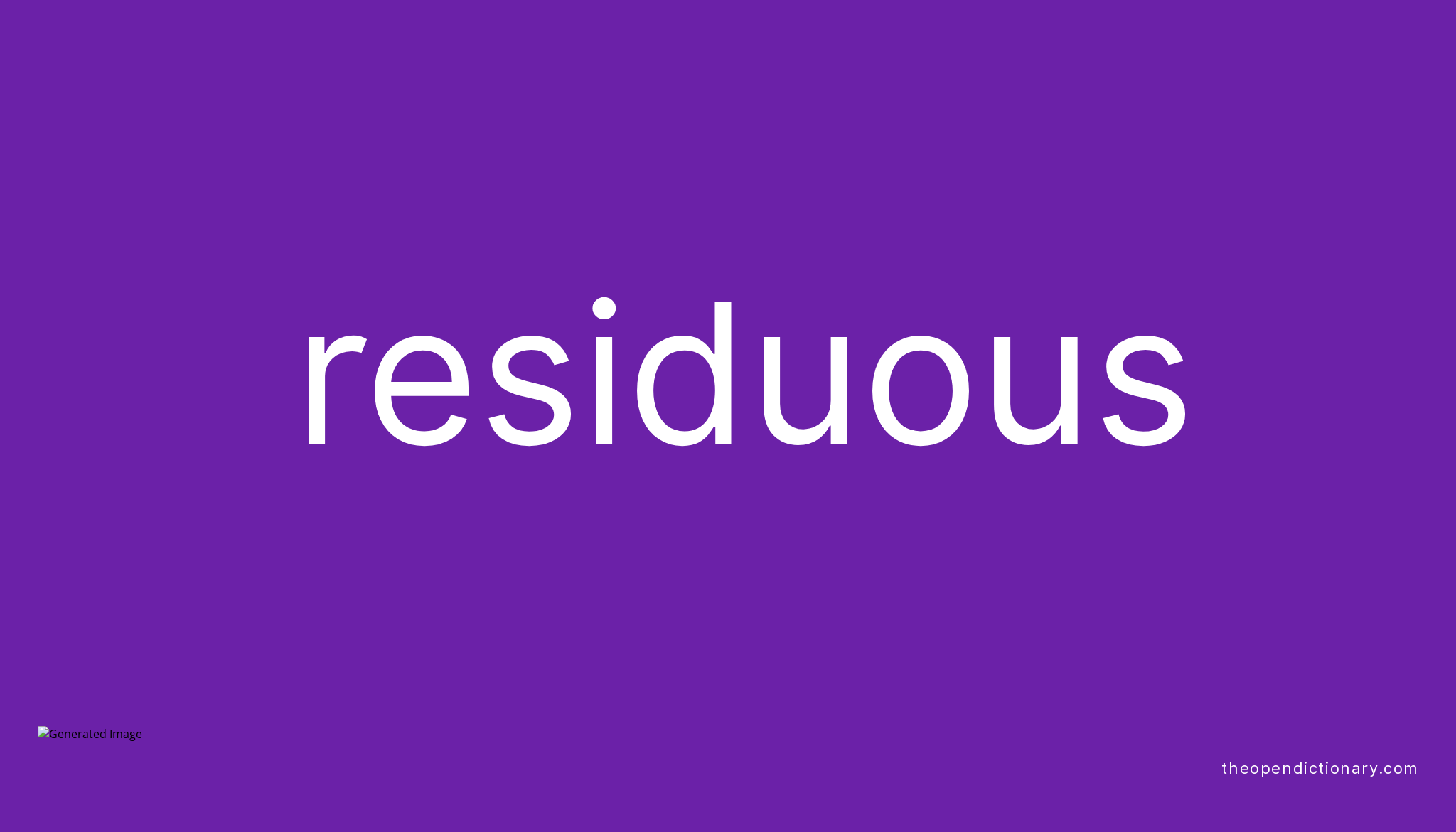 residuous-meaning-of-residuous-definition-of-residuous-example-of