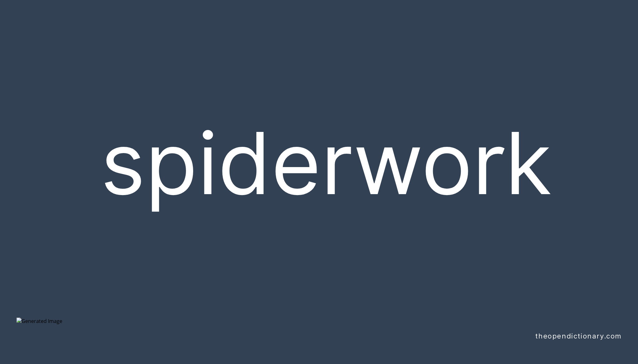 Spiderwork by L.K. Rigel