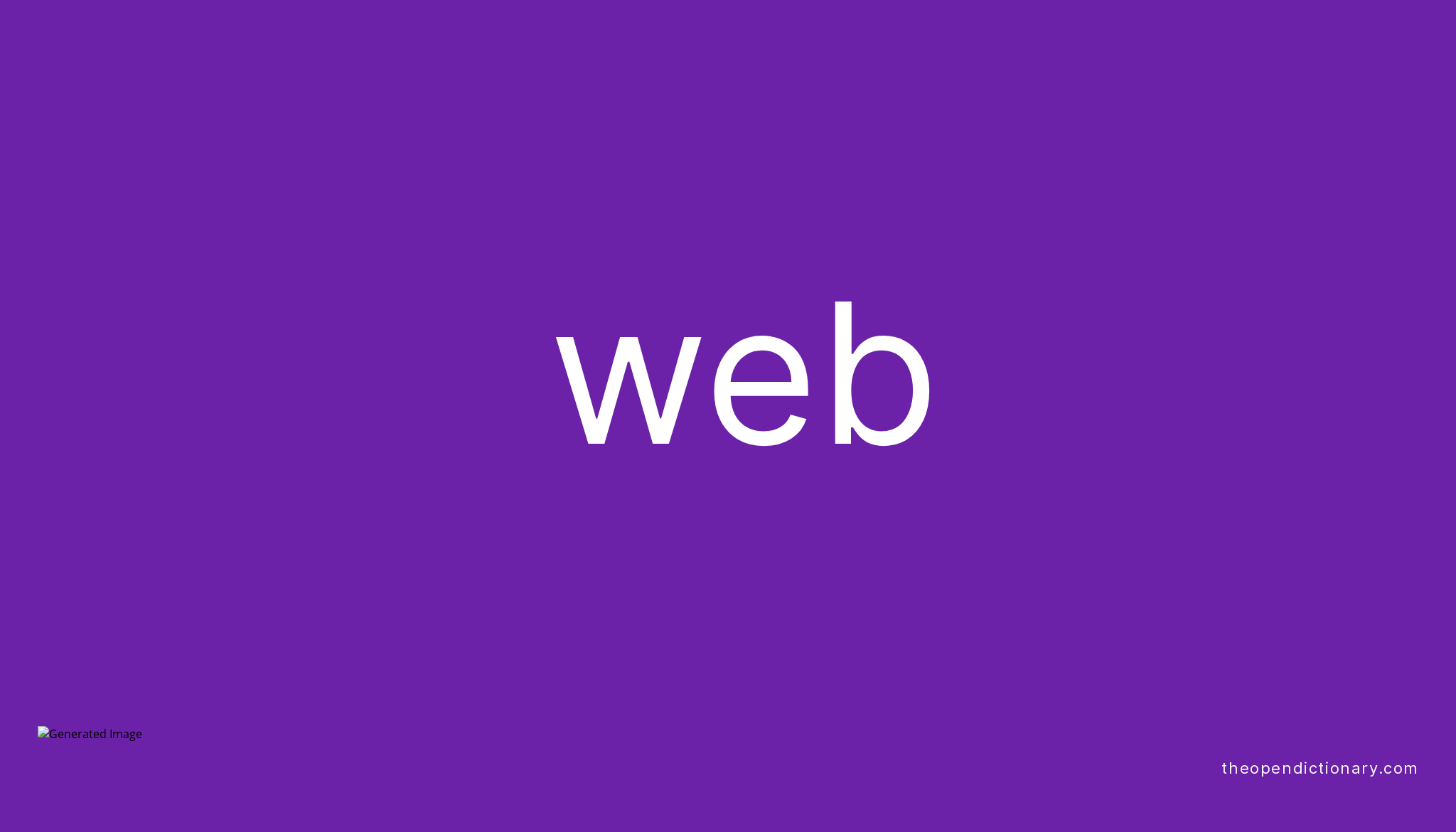 Seamless Web Meaning